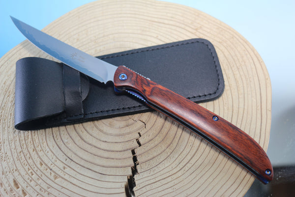 Hikari HG-60 Traditional Higonokami Folding Knife　肥後守 AUS-10 San Mai Clad blade