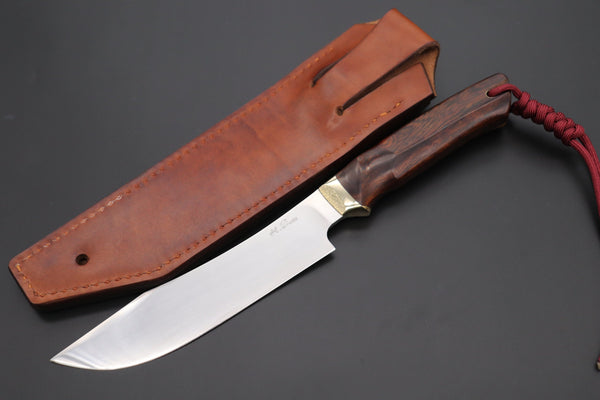 Hiroshi Saito SH-13 Wild + Natural Elegant Bowie - japaneseknifedirect.mom