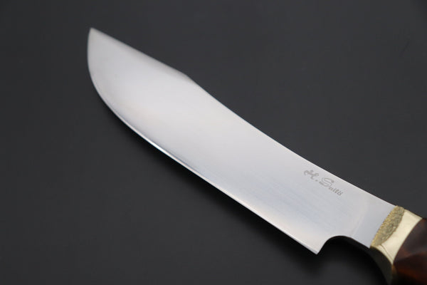 Hiroshi Saito SH-13 Wild + Natural Elegant Bowie - japaneseknifedirect.mom