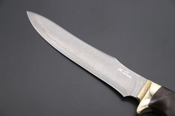 Hiroshi Saito SH-15 Natural Beauty - Elegant Outdoor Utility - japaneseknifedirect.mom