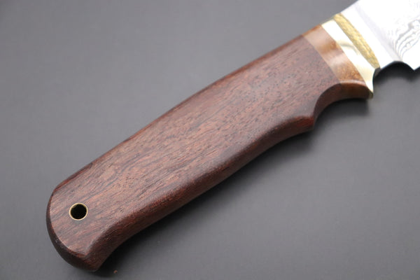 Hiroshi Saito SH-16 Natural Fossil Elegant Hunter - japaneseknifedirect.mom