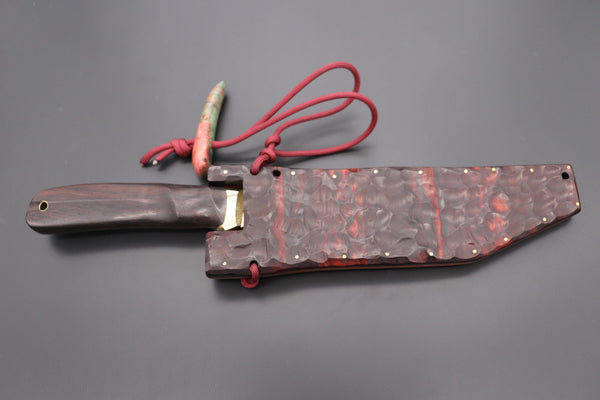 Hiroshi Saito SH-17 Natural Dinamic Elegant Machete - japaneseknifedirect.mom