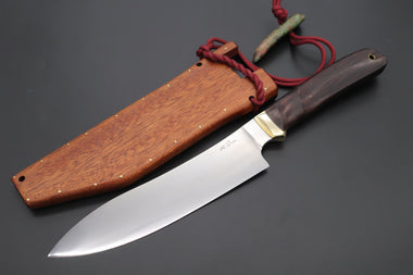 Hiroshi Saito SH-17 Natural Dinamic Elegant Machete - japaneseknifedirect.mom
