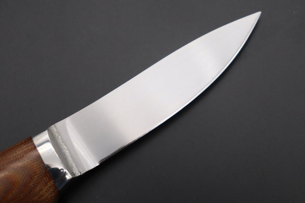 Hiroshi Saito SH-20 Brown-Elegant Hunter - japaneseknifedirect.mom