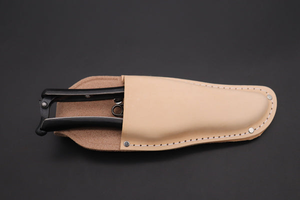 Japanese Pruning Shears HD-200 Rare Damascus blade Prunning Shear (with Leather Pouch) - japaneseknifedirect.mom