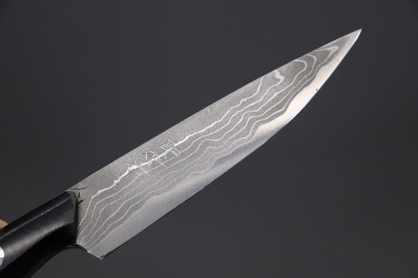 Kazuo Nomura NK-03 Black Utility Hunter - japaneseknifedirect.mom