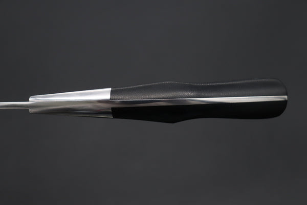 Koji Hara KH-530 Koji's Hammer Forged Damascus Custom Utility Steak Knife "Elegant Stubby"