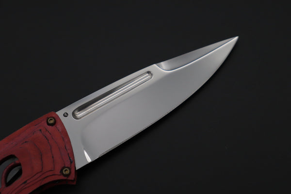 Koji Hara KH-580 "Air Step 2025 赤銅 SHAKUDO Edition" M-390 Perfect Mirror Polish Fighter