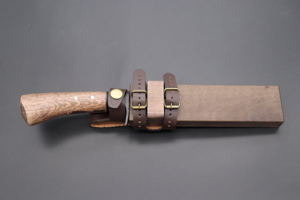 MASANO MA-1  Black Hunter  | White Steel No.2 SAN-MAI - japaneseknifedirect.mom