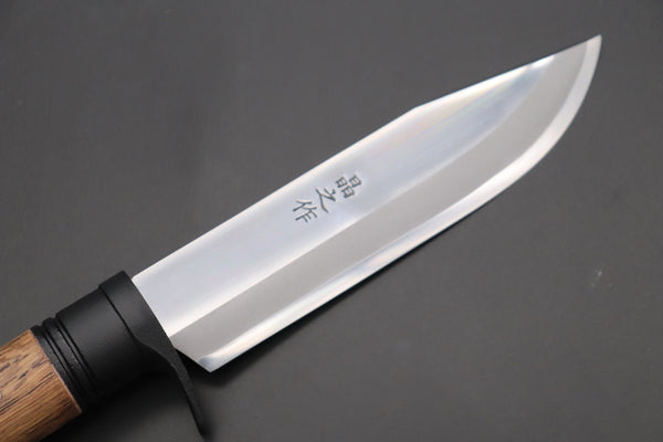 MASANO MA-3  Silver Hunter  | Mirror Finished Blue Steel No.2 SAN-Mai - japaneseknifedirect.mom