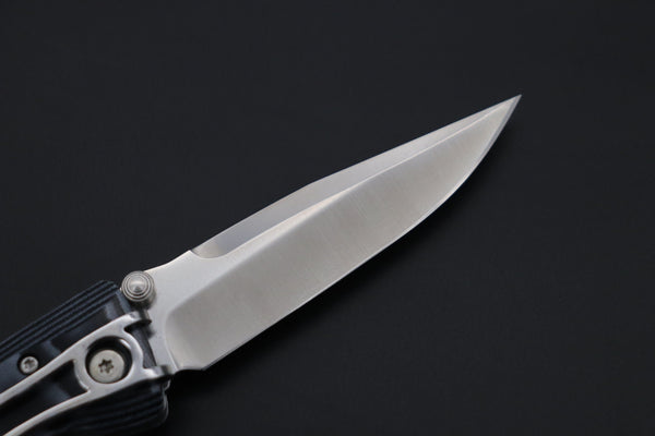 Mcusta Classic Wave Series MC-10V VG-10 blade with Blue Micarta handle - japaneseknifedirect.mom