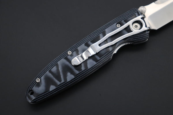 Mcusta Classic Wave Series MC-10V VG-10 blade with Blue Micarta handle - japaneseknifedirect.mom