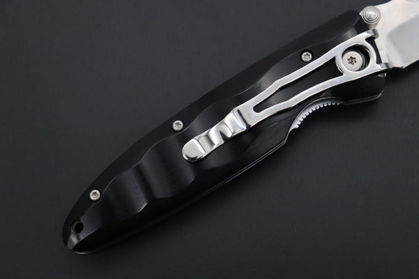 Mcusta Classic Wave Series MC-17V VG-10 blade with Black Pakkawood handle - japaneseknifedirect.mom