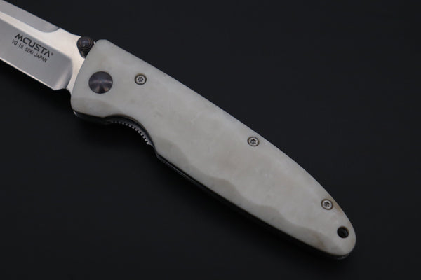 Mcusta Classic Wave Series MC-19V VG-10 blade with Dupont Corian handle - japaneseknifedirect.mom