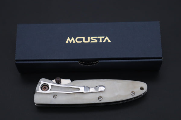 Mcusta Classic Wave Series MC-19V VG-10 blade with Dupont Corian handle - japaneseknifedirect.mom