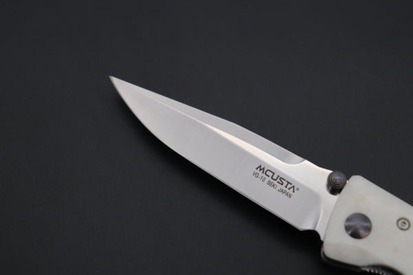Mcusta Classic Wave Series MC-19V VG-10 blade with Dupont Corian handle - japaneseknifedirect.mom
