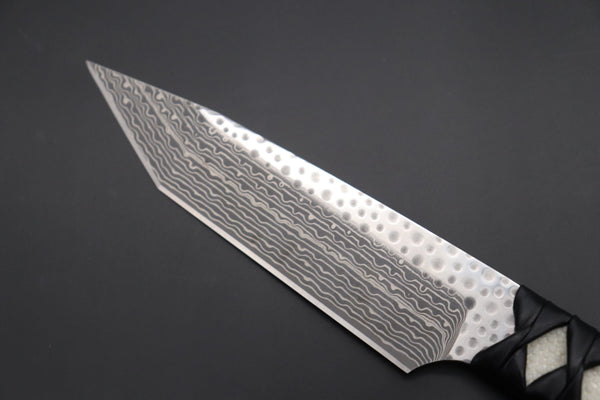 Mcusta Custom Limited EditionSeries MC-241GD SPG-2 Damascus Tanto - japaneseknifedirect.mom