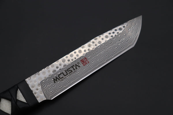 Mcusta Custom Limited EditionSeries MC-242GD SPG-2 Damascus Tanto "SLIMMER Blade" - japaneseknifedirect.mom