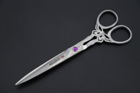 Mcusta DDB-170D "BUTTERFLY" Damascus Scissors - japaneseknifedirect.mom