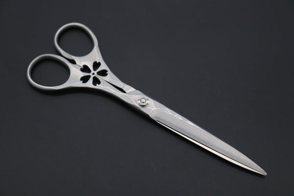 Mcusta DDS-170D "SAKURA" Damascus Scissors - japaneseknifedirect.mom