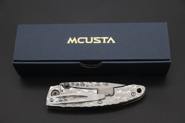 Mcusta FORGE Series MC-113D TSUCHI (Small) VG-10 Damascus - japaneseknifedirect.mom