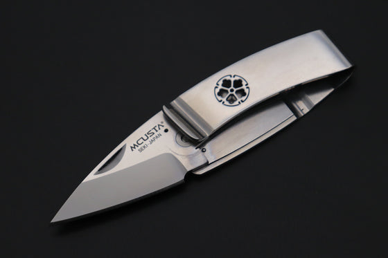 Mcusta Kamon Family Crest Money Clip Folder Series MC-82 KIKYO - japaneseknifedirect.mom
