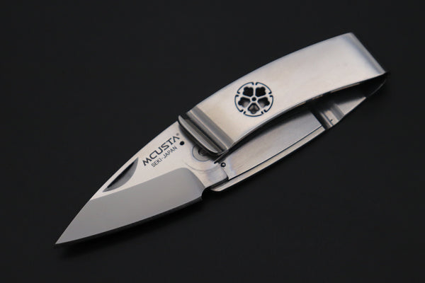 Mcusta Kamon Family Crest Money Clip Folder Series MC-82 KIKYO - japaneseknifedirect.mom