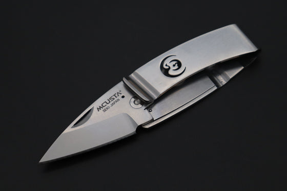 Mcusta Kamon Family Crest Money Clip Folder Series MC-83 CRANE - japaneseknifedirect.mom