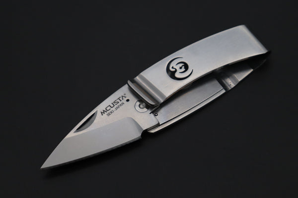 Mcusta Kamon Family Crest Money Clip Folder Series MC-83 CRANE - japaneseknifedirect.mom
