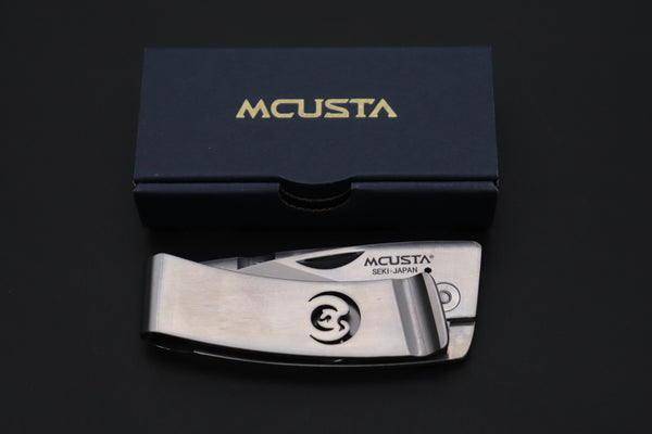 Mcusta Kamon Family Crest Money Clip Folder Series MC-83 CRANE - japaneseknifedirect.mom