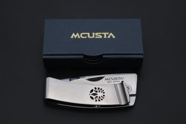 Mcusta Kamon Family Crest Money Clip Folder Series MC-84 FUJI - japaneseknifedirect.mom