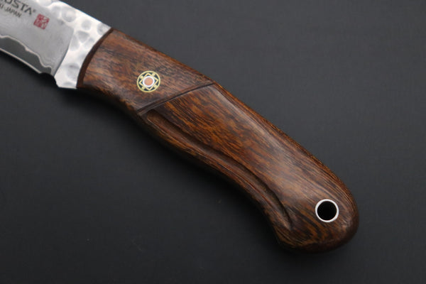 Mcusta "Mike Irie Collaboration Series" MC-231DI "SPORT 100" Desert Ironwood Handle - japaneseknifedirect.mom