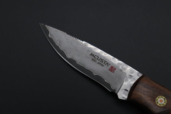 Mcusta "Mike Irie Collaboration Series" MC-231DI "SPORT 100" Desert Ironwood Handle - japaneseknifedirect.mom