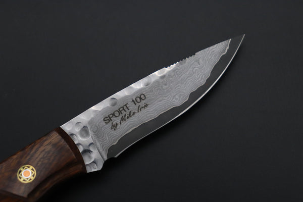 Mcusta "Mike Irie Collaboration Series" MC-231DI "SPORT 100" Desert Ironwood Handle - japaneseknifedirect.mom