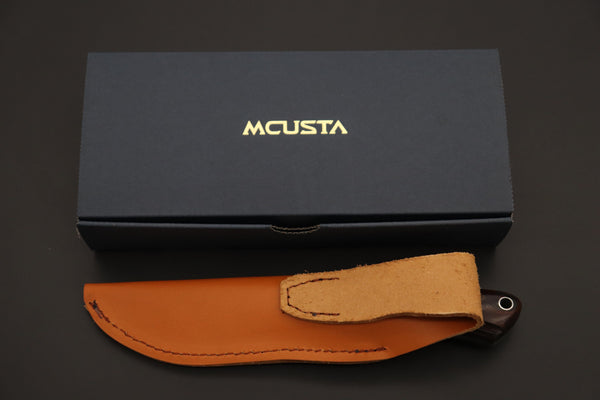 Mcusta "Mike Irie Collaboration Series" MC-232DI "SPORT 200" Desert Ironwood Handle - japaneseknifedirect.mom