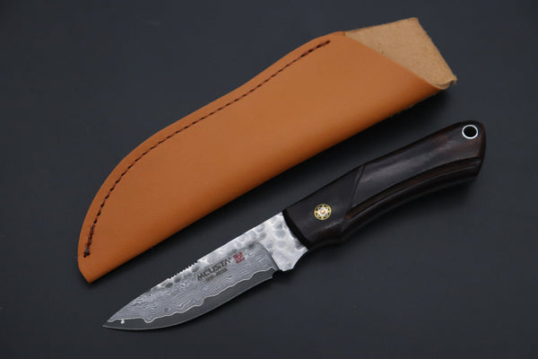Mcusta "Mike Irie Collaboration Series" MC-232DI "SPORT 200" Desert Ironwood Handle - japaneseknifedirect.mom