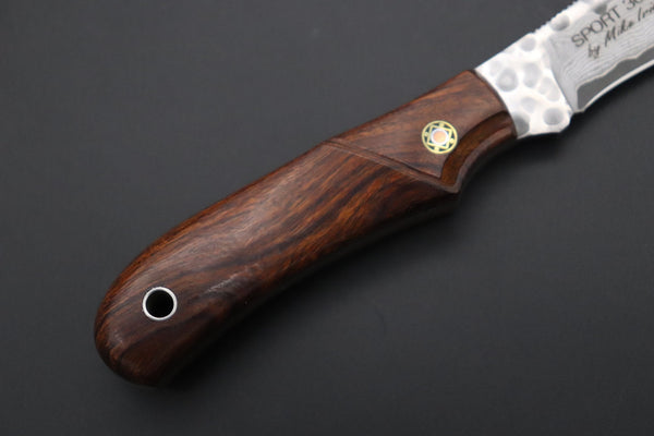 Mcusta "Mike Irie Collaboration Series" MC-233DI "SPORT 300" Desert Ironwood Handle - japaneseknifedirect.mom