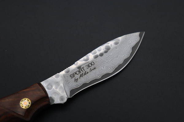 Mcusta "Mike Irie Collaboration Series" MC-233DI "SPORT 300" Desert Ironwood Handle - japaneseknifedirect.mom