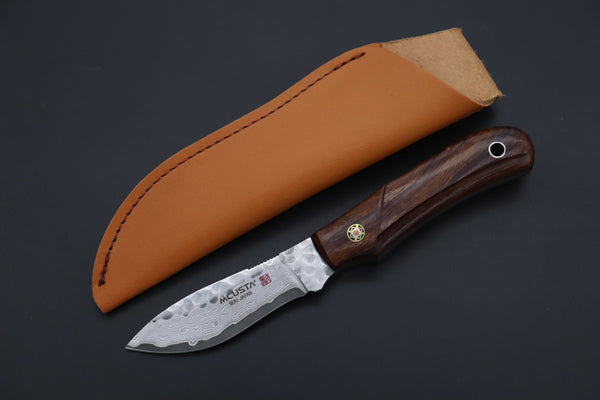 Mcusta "Mike Irie Collaboration Series" MC-233DI "SPORT 300" Desert Ironwood Handle - japaneseknifedirect.mom