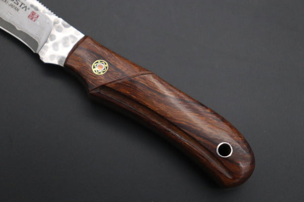 Mcusta "Mike Irie Collaboration Series" MC-233DI "SPORT 300" Desert Ironwood Handle - japaneseknifedirect.mom