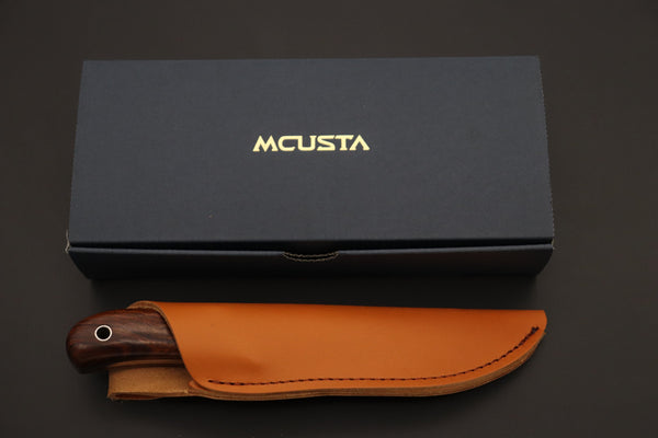 Mcusta "Mike Irie Collaboration Series" MC-233DI "SPORT 300" Desert Ironwood Handle - japaneseknifedirect.mom