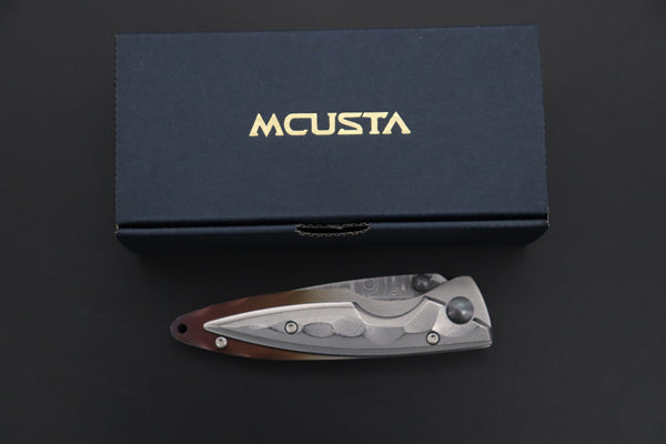 Mcusta SHINRA Classic Damascus Series MC-31D KASUMI VG-10 Damascus - japaneseknifedirect.mom