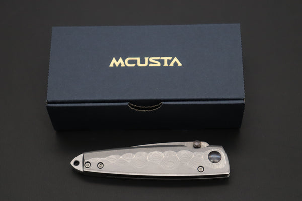 Mcusta SHINRA Classic Damascus Series MC-34D TSUCHI VG-10 Damascus - japaneseknifedirect.mom