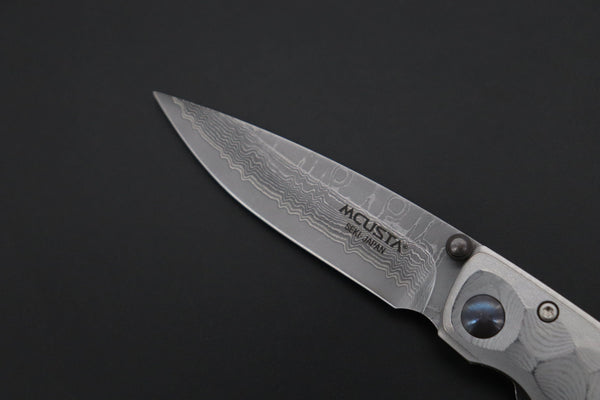 Mcusta SHINRA Classic Damascus Series MC-34D TSUCHI VG-10 Damascus - japaneseknifedirect.mom