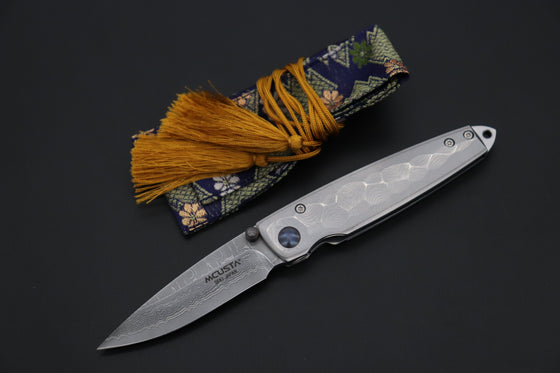 Mcusta SHINRA Classic Damascus Series MC-34D TSUCHI VG-10 Damascus - japaneseknifedirect.mom