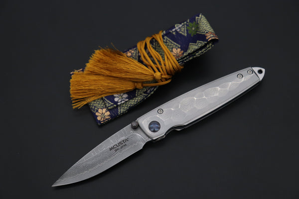 Mcusta SHINRA Classic Damascus Series MC-34D TSUCHI VG-10 Damascus - japaneseknifedirect.mom