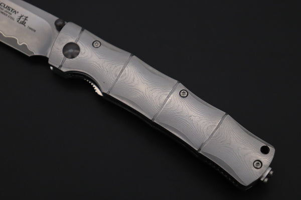 Mcusta SHINRA MAXIMA Series MC-202G TAKERI (猛) SPG-2 SAN MAI - japaneseknifedirect.mom