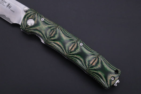 Mcusta SHINRA MAXIMA Series MC-203G SHINARI (靭) SPG-2 SAN MAI - japaneseknifedirect.mom