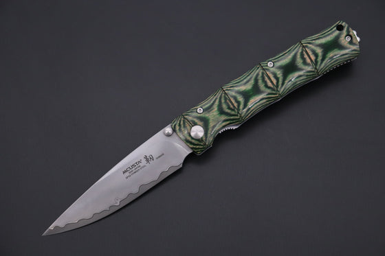 Mcusta SHINRA MAXIMA Series MC-203G SHINARI (靭) SPG-2 SAN MAI - japaneseknifedirect.mom
