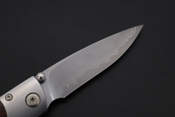 Mcusta SHINRA 森羅 Premium Series MC-143G TEANA SPG-2 San Mai (Desert Ironwood handle) - japaneseknifedirect.mom